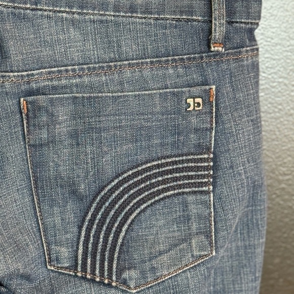 Joe's Jeans size 30 EUC Dark Blue Wide Leg Denim “Rocker” model - Picture 7 of 12